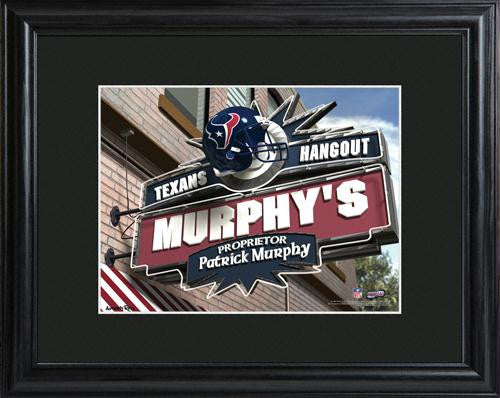 Houston Texans Pub Print