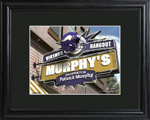 Minnesota Vikings Pub Print