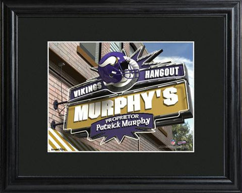 Minnesota Vikings Pub Print