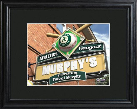 Oakland A's Pub Sign