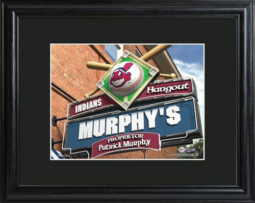 Cleveland Indians Pub Sign