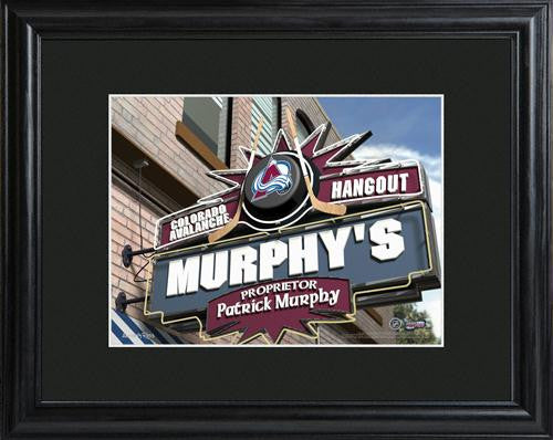 Colorado Aavalanche Pub Print