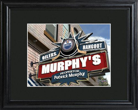 Edmonton Oilers Pub Print