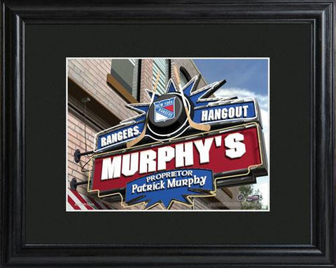 New York Rangers Pub Print