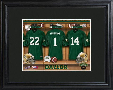 Baylor Bears Football Locker Room Print