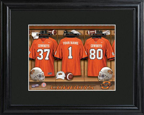 Oklahoma State Cowboys Football Locker Room Print