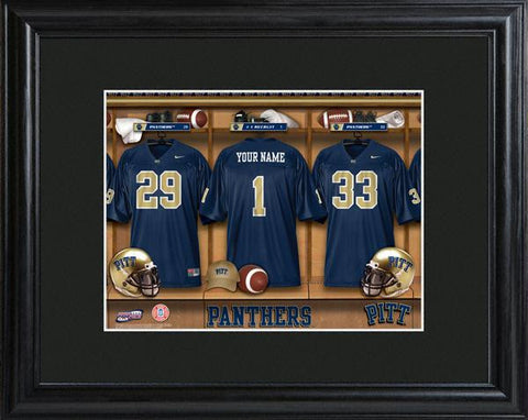 Pittsburgh Panthers Football Locker Room Print