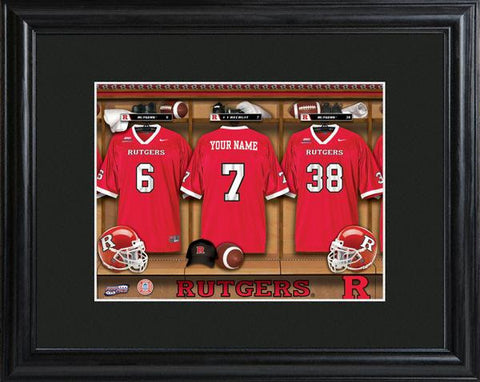 Rutgers Scarlet Knights Football Locker Room Print