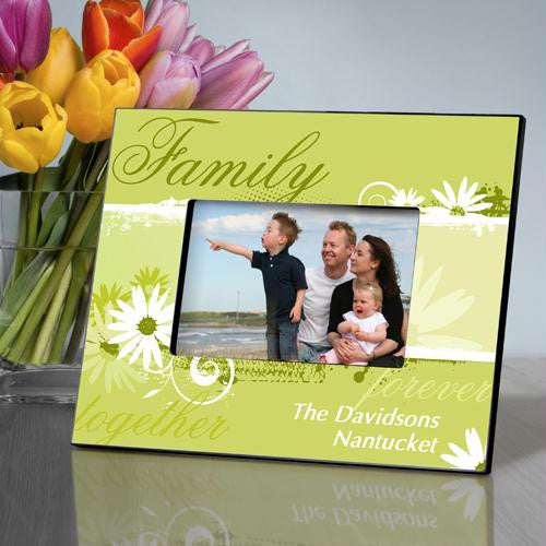 Family Delicate Daisy Picture Frame