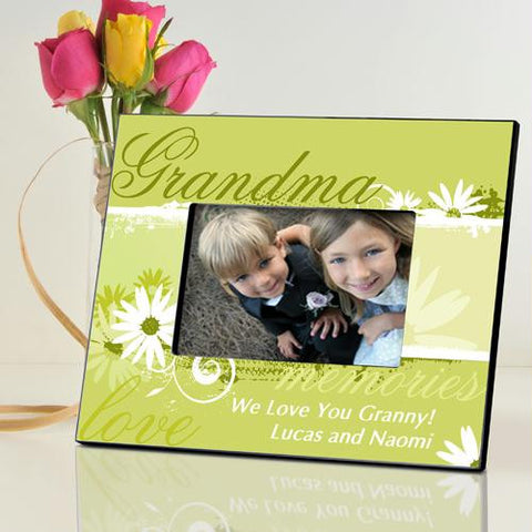 Grandma Delicate Daisy Picture Frame