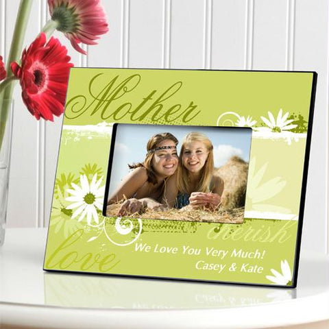 Personalized Delicate Daisy Picture Frame