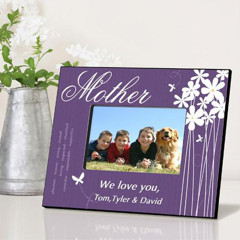 Mother Bloomin' Butterfly Picture Frame