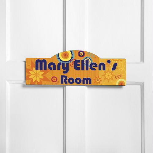 Personalized Sunny Days Kid's Room Sign