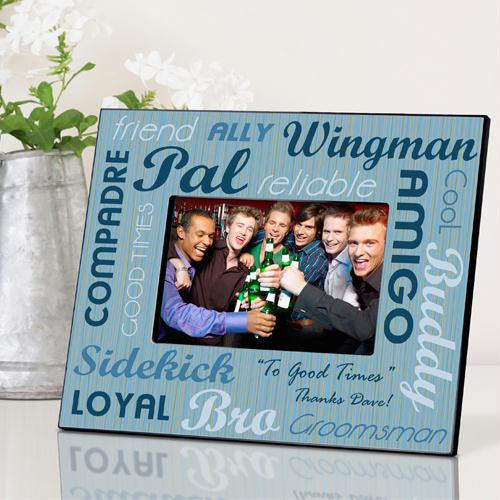 Groomsman Best Buds Picture Frame