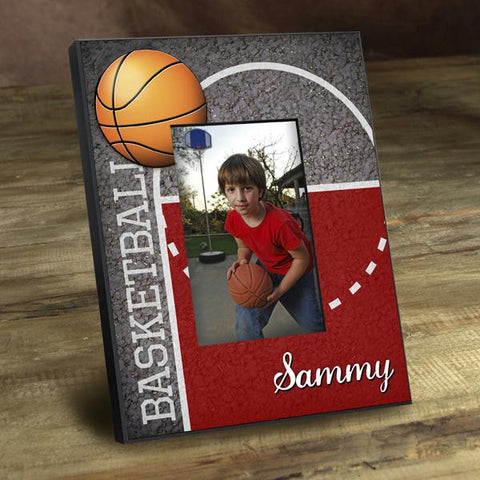 Personalized Hoops Picture Frame