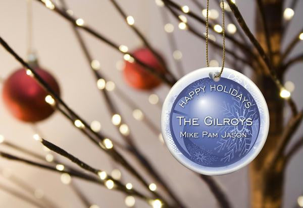 Personalized Holiday Ornaments