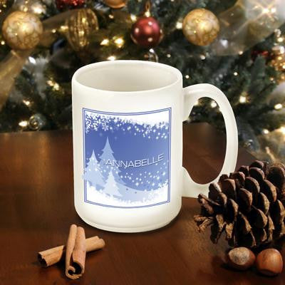 Blue Snowscapes Coffee Mug