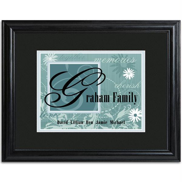 Antique Sky Family Name Sign