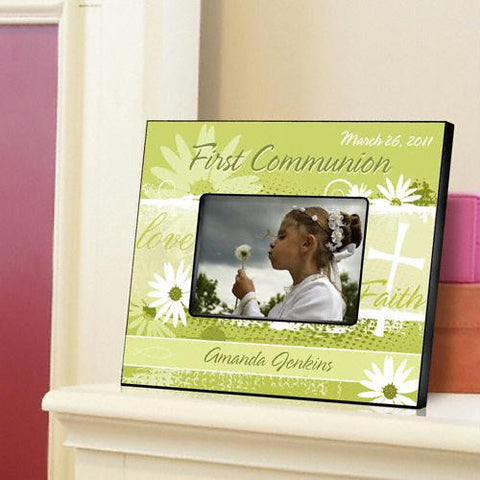 Delicate Daisy Communion First Communion Picture Frames