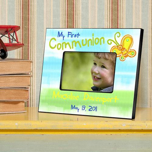 Sunshine and Butterflies First Communion Picture Frames