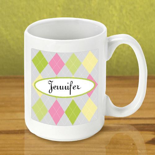 Argyle Coffee Mug