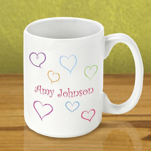 Happy Hearts Coffee Mug