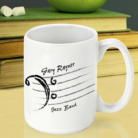 Bass Clef Teacher Coffee Mug