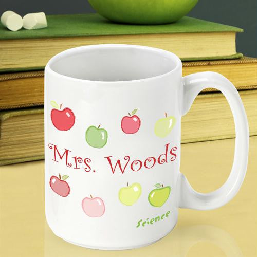 Happy Apples Teacher Coffee Mug