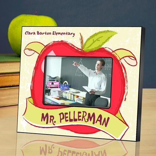 The Big Apple Teacher Picture Frame