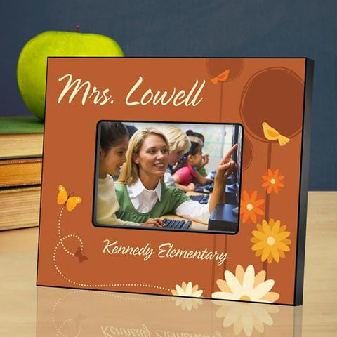 Springtime Celebration Teacher Picture Frame