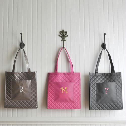 Black Village Shopping Tote