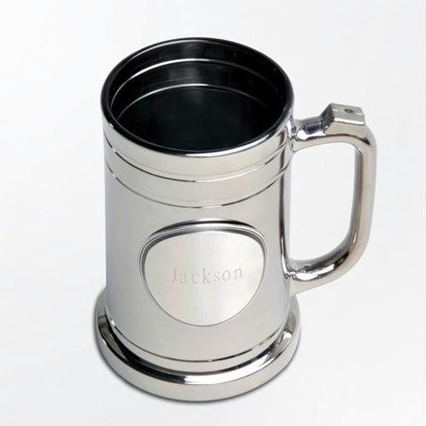 Gunmetal Mug with Best Man Medallion