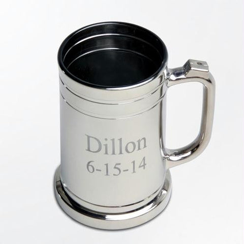 Personalized Gunmetal Mug