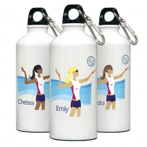 "Go-Girl" Volleyball Water Bottle