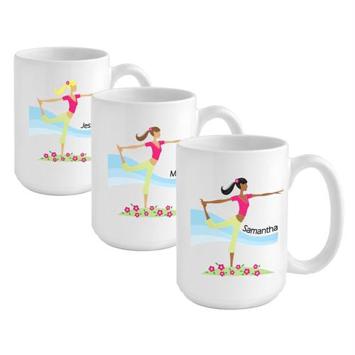 "Go-Girl" Yoga Coffee Mug