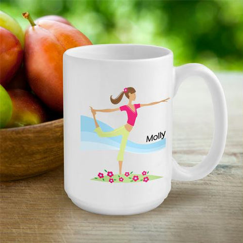 Personalized "Go-Girl" Coffee Mug