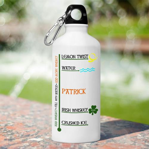 Irish Whiskey and Water Water Bottle