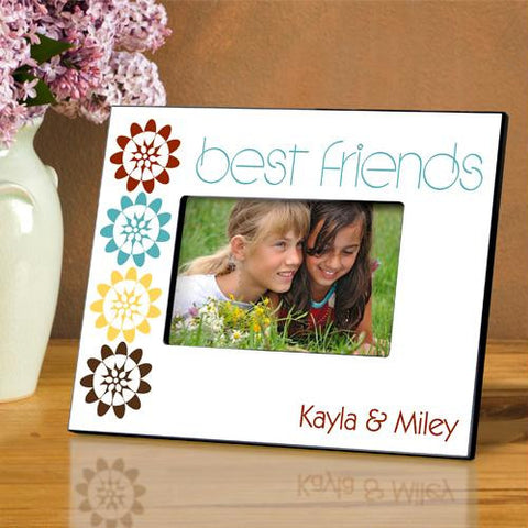 Personalized BFF Nature's Charm Picture Frame