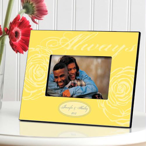 Personalized Couple's Always Picture Frame