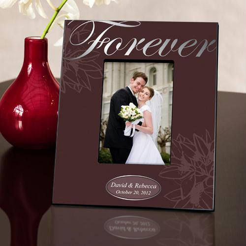 Personalized Silver Forever Picture Frame