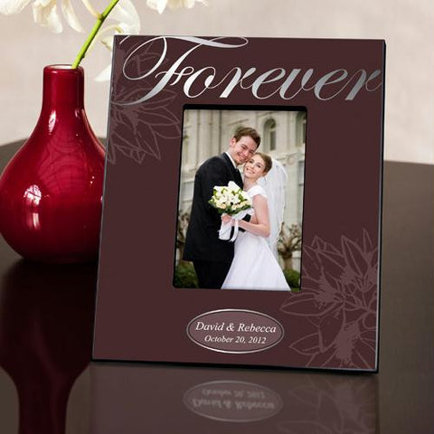 Personalized Silver Forever Picture Frame