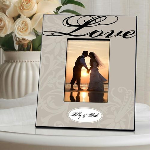 Personalized Pewter Love Picture Frame