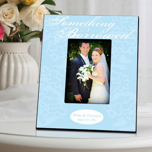 Personalized Something Blue Picture Frame