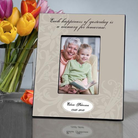 Personalized Each Happiness Memorial Picture Frame