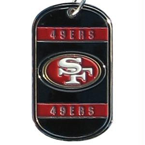 Personalized True Colors NFL Dog Tag