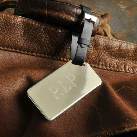 Personalized V.I.P. Luggage Tag for Him