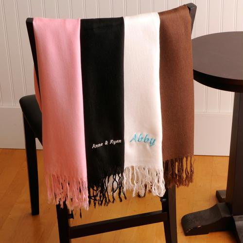 Personalized Pashmina Scarf