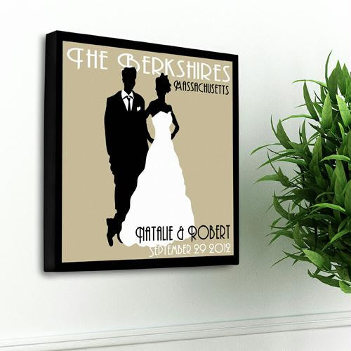 Personalized Couples Studio Canvas